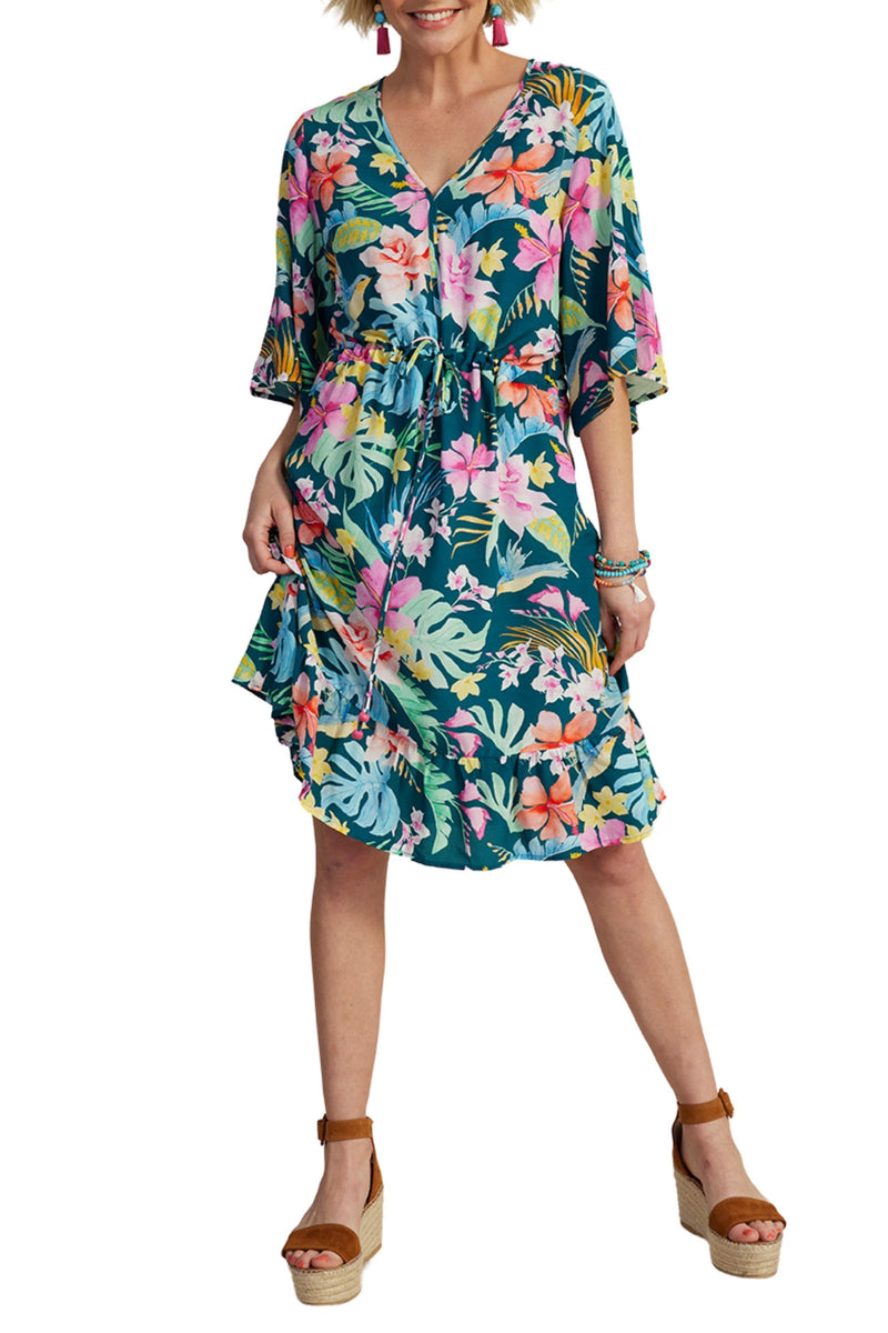 madly sweetly free as a bird dress ocean multi