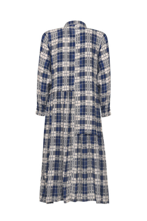 madly sweetly breaking plaid dress in chalk multi