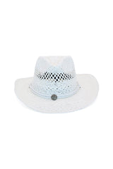 morgan & taylor caroline cowboy hat white