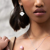 murkani hope brave earrings with pearl sterling silver