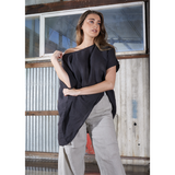 kiitos 20150 linen gauze short top 18 colours