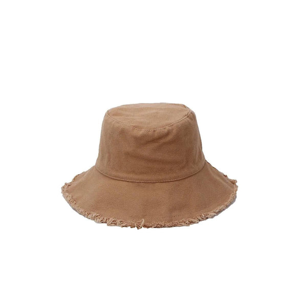 salty shadows frayed canvas hat - 3 colours