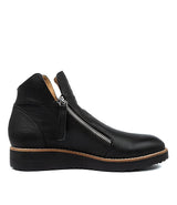 top end oh my black leather boot