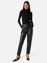 ena pelly freya long sleeve top black