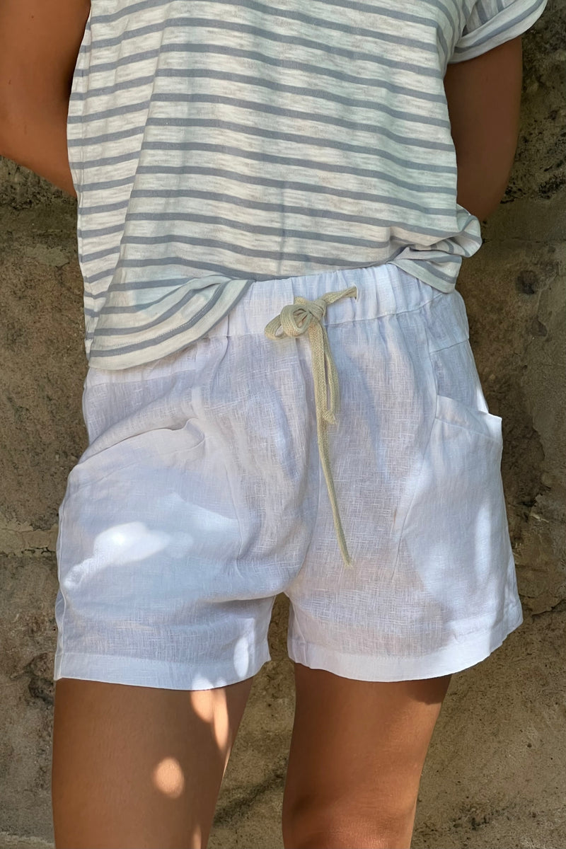 little lies luxe shorts white