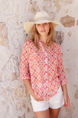 ivy & isabel - caprice shirt - kimberley print