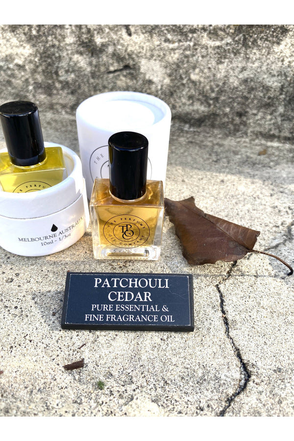 the perfume oil company PATCHOULI CEDAR