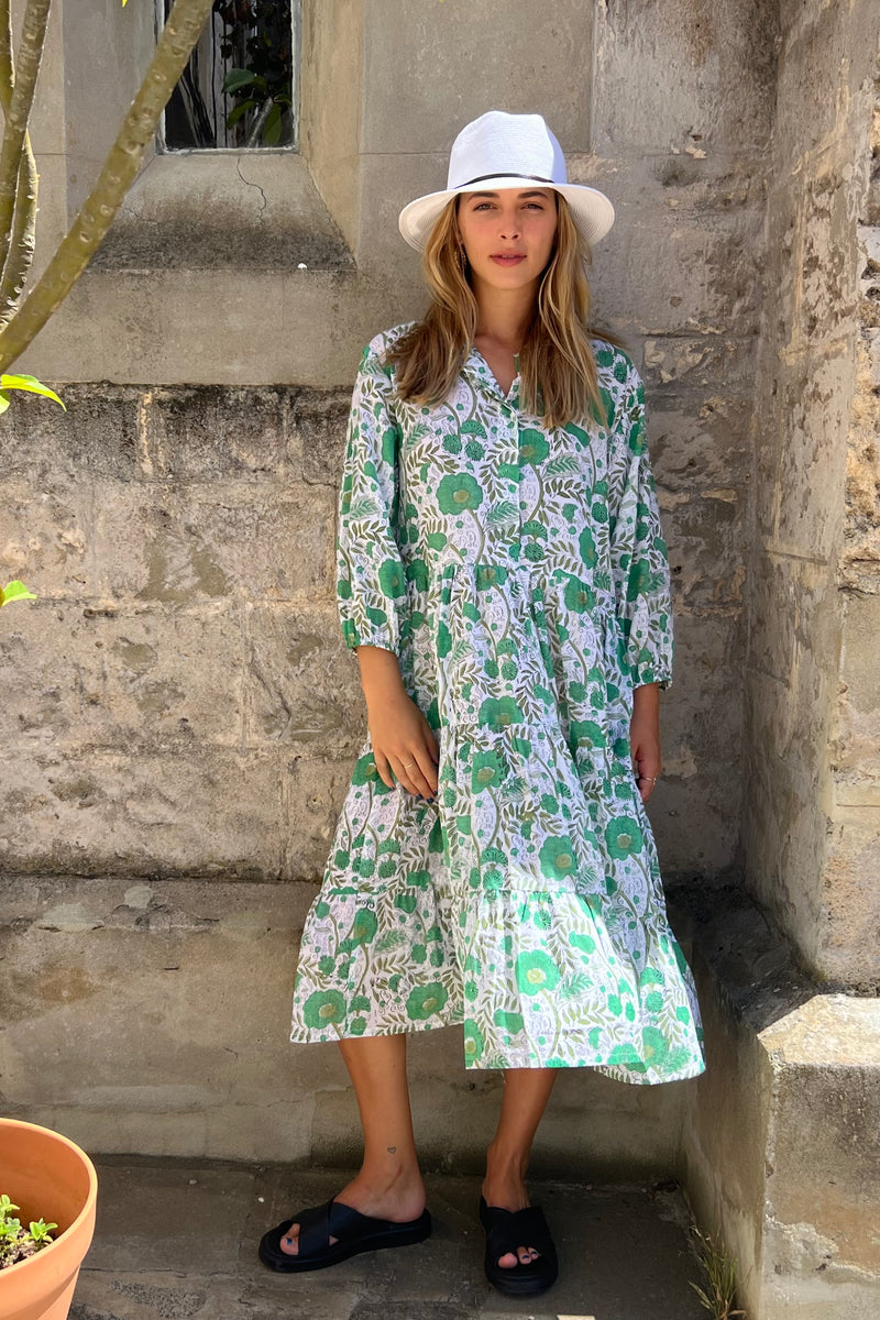 ivy & isabel jessie dress jade floral