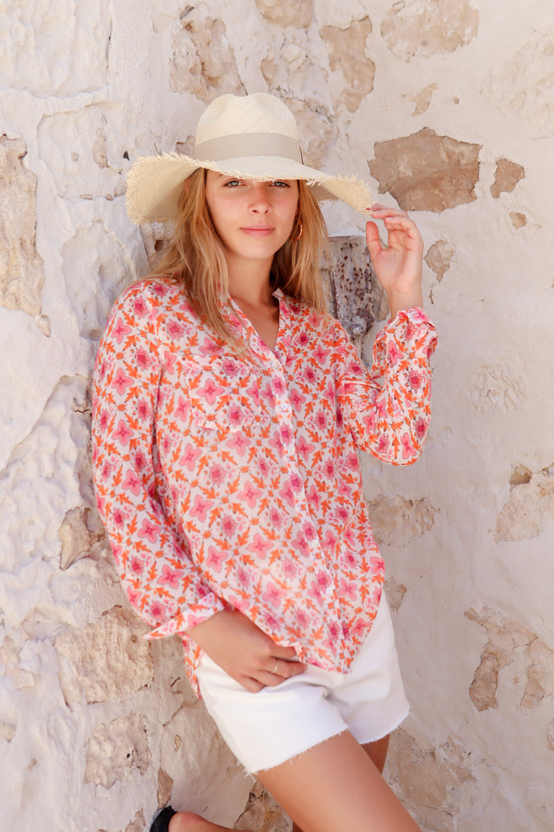 ivy & isabel - caprice shirt - kimberley print