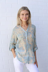 ivy & isabel - caprice shirt - amalfi