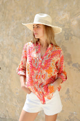 ivy & isabel - caprice shirt - calypso