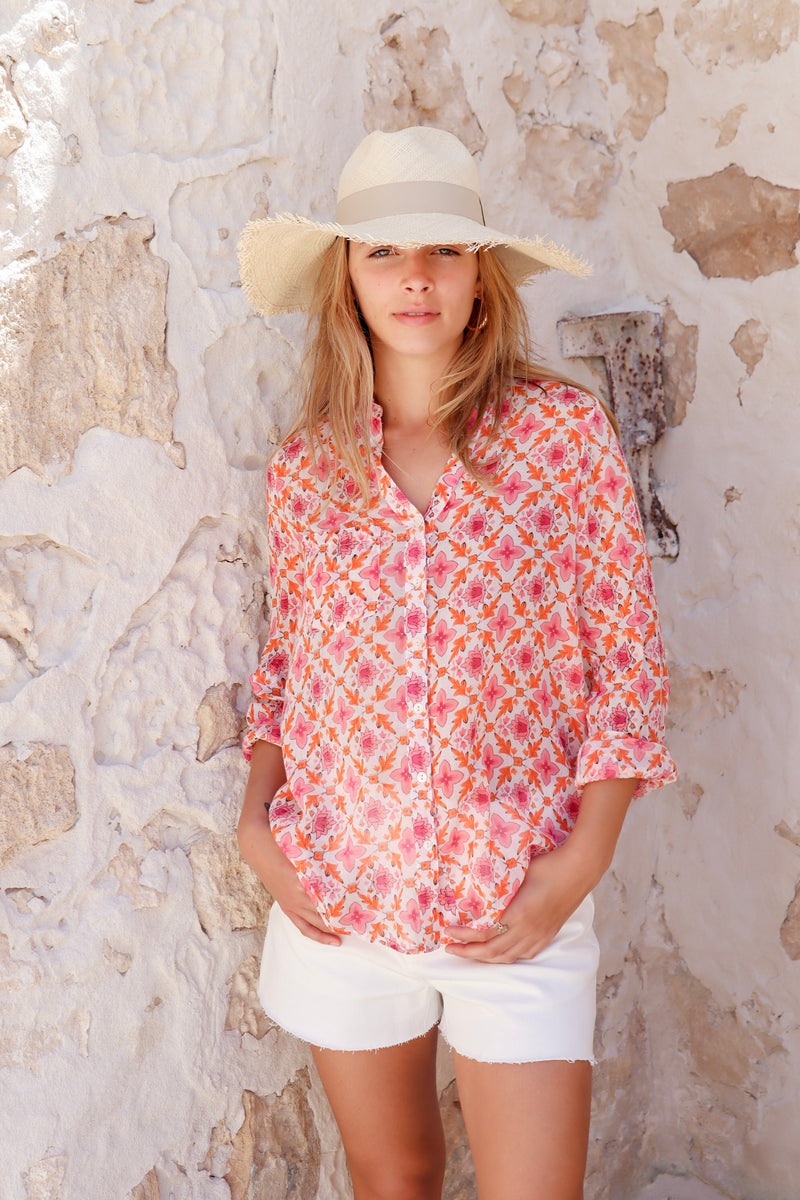 ivy & isabel - caprice shirt - kimberley print