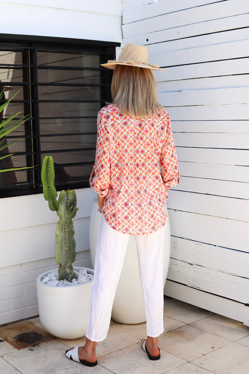 ivy & isabel - caprice shirt - kimberley print