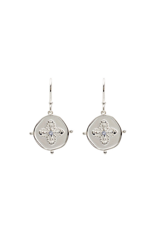murkani sahara small earrings silver MKSHSE01