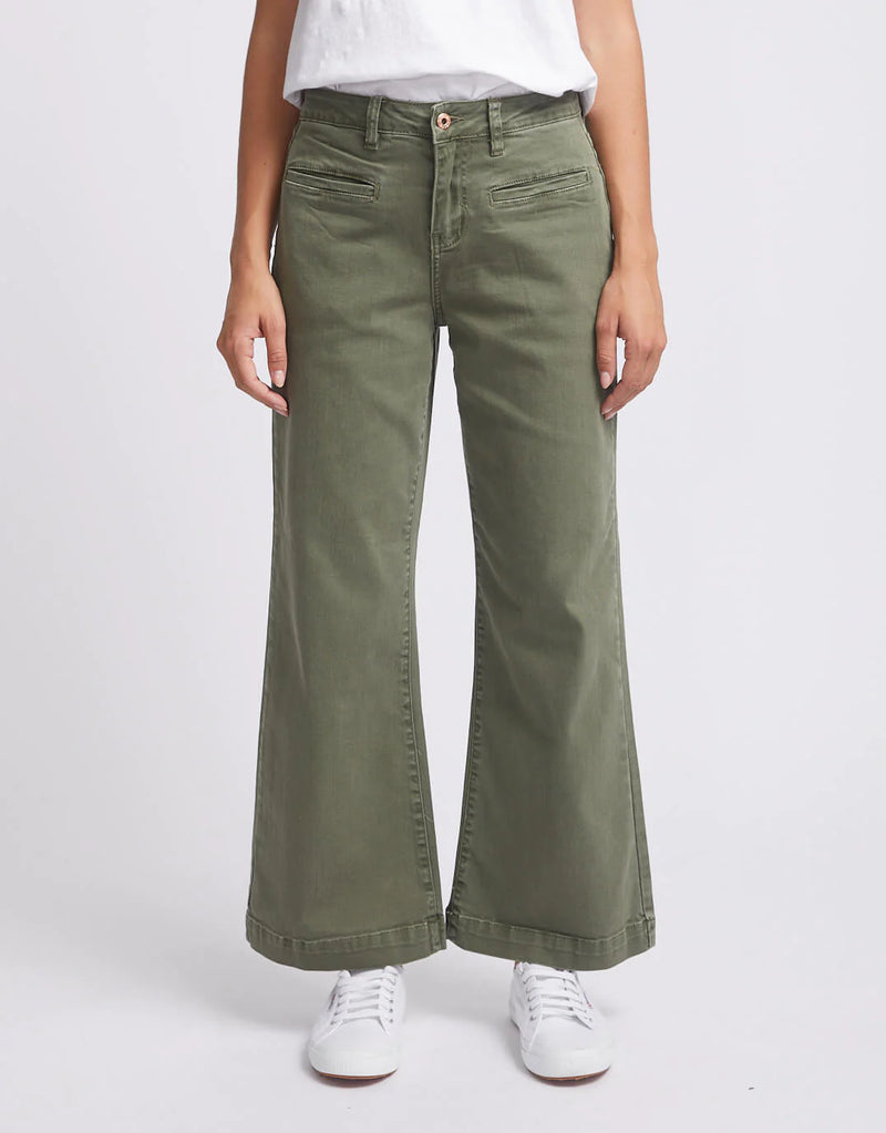 kireina freya jean khaki