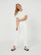 outland denim athina slight white