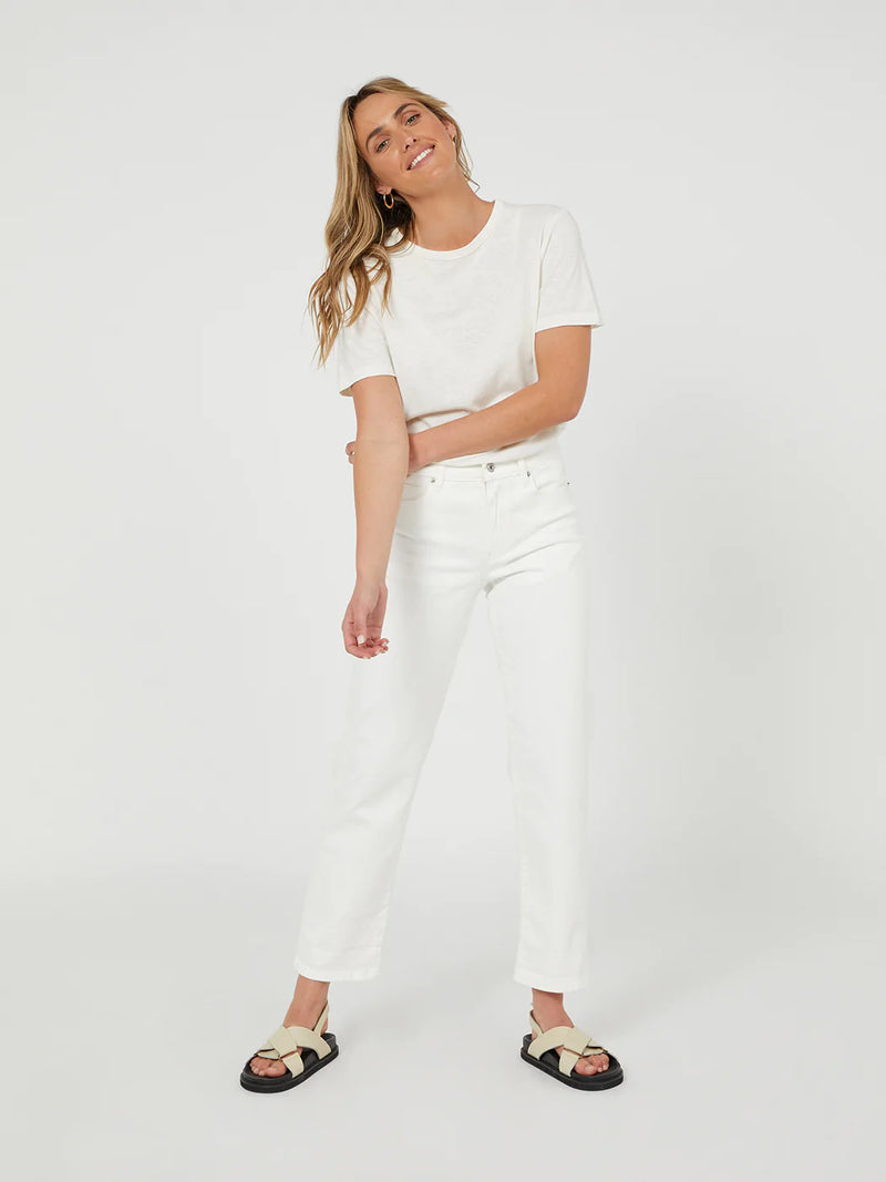outland denim athina slight white